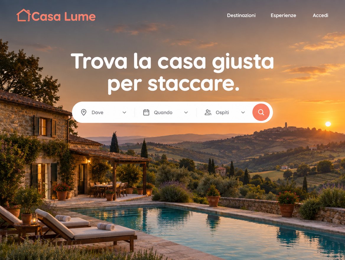 Hero del sito Casa Lume, case vacanza
